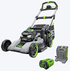 EGO LM2167SP Battery Mower – 56V brushless, 21-inch deck